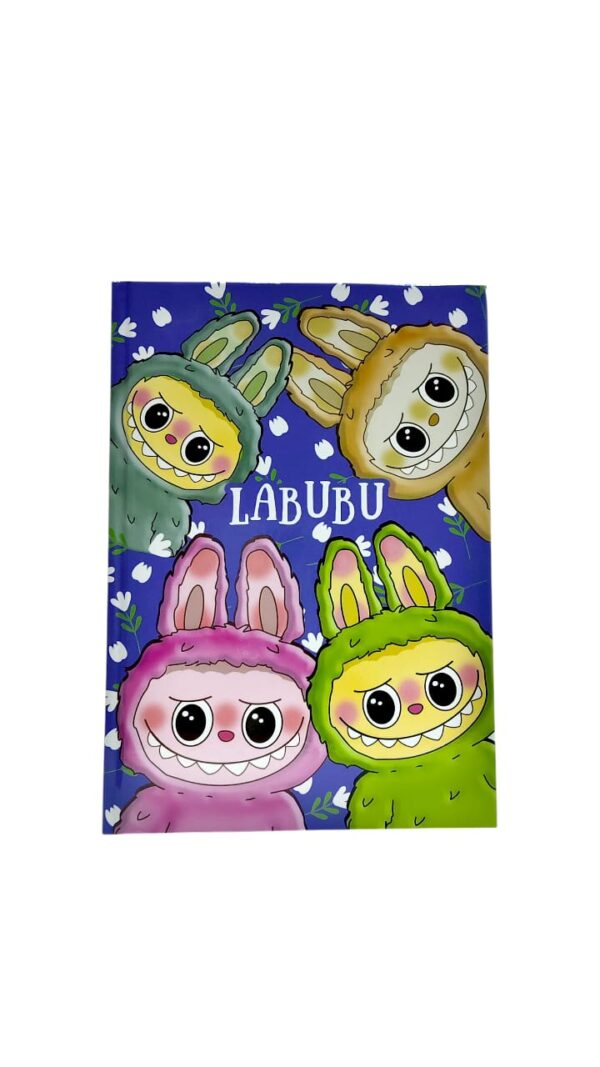 Блокнот А5 Qazaq Бренд Labubu арт.tr1644 фиолетовый