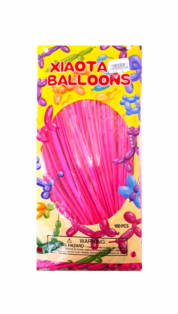 Шары упаковка 100шт ШДМ Xiaotaizi Balloons арт.tr1139 розовые