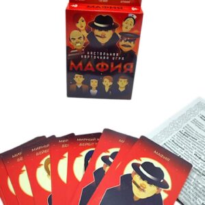 Карточная игра Мафия арт.tr1529 красная