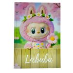Блокнот А5 Qazaq Бренд Labubu арт.tr1642 с цветком