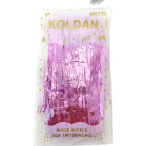 Дождик для фотозоны Koldan 2м*1м арт.tr1200 светло-розовый