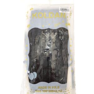 Дождик для фотозоны Koldan 2м*1м арт.tr1232 черный