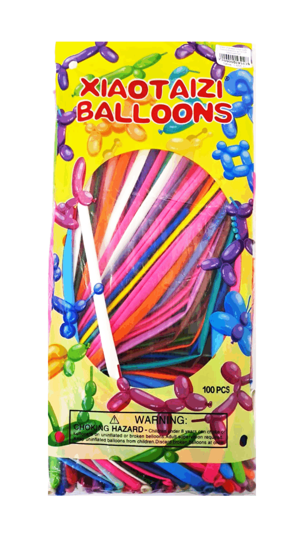 Шары упаковка 100шт ШДМ Xiaotaizi Balloons арт.tr1136 разноцветные
