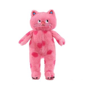 Мягкая игрушка Котик розовый с пятнами 35см арт.tr1489