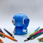 Точилка механическая Робот голубая арт.tr1703