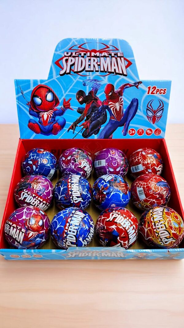 Шар сюрприз Spider-man 9см арт.0078