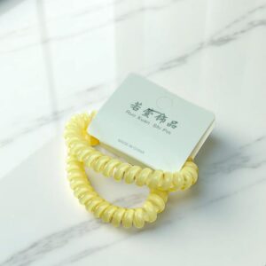 Резинки пружинки уп 2шт арт.3279-5 желтые