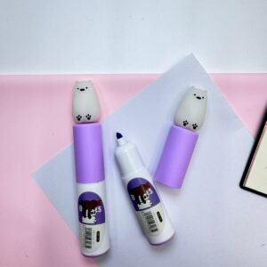 Текстовыделитель Мишка белый арт.tr1619