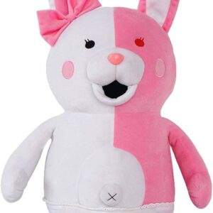 Мягкая игрушка Медведь Данганронпа 25см розово-белый арт.tr1486
