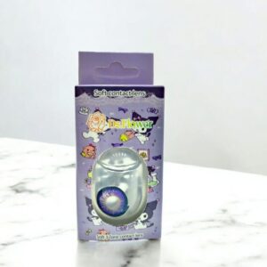 Линзы для глаз пара Ds.Flower арт.1037 purple