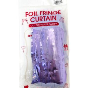 Дождик для фотозоны Foil Fringe Curtain 2м*1м арт.tr1179 лавандовый