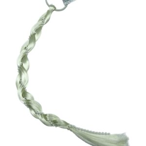 Косичка на резинке с жемчугом арт.tr1584 блонд