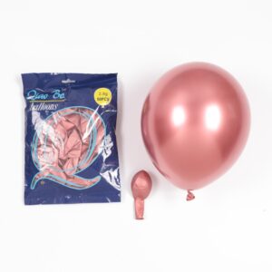 Шары упаковка 50шт Хром однотонные Qiao Bo Balloons 12д арт.tr1380 охра