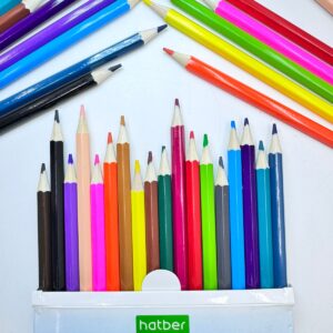 цветные карандаши Hatber кошарики 18цв арт.CS_074001