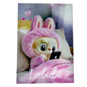 Блокнот А5 Qazaq Бренд Labubu арт.tr1641 c телефоном
