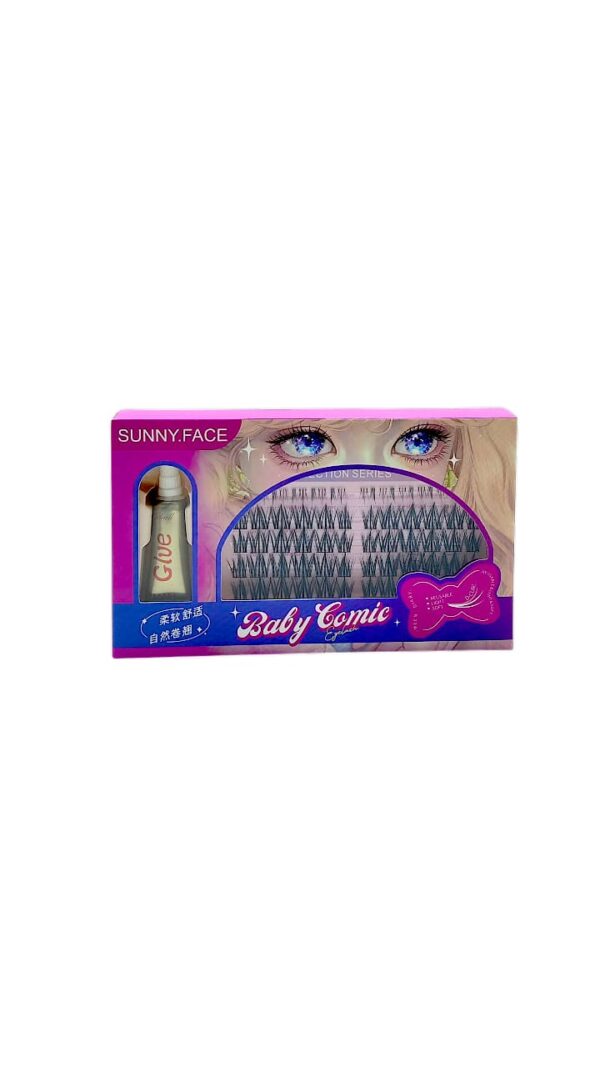 Ресницы накладные+клей Sunny.Face арт.3057-1
