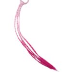 Косички на резинке 4шт арт.tr1627 розовый,фуксия
