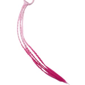 Косички на резинке 4шт арт.tr1627 розовый,фуксия