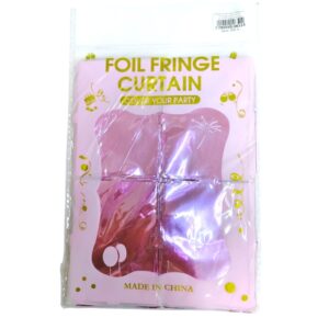 Дождик для фотозоны квадратый Foil Fringe Curtain 2м*1м арт.tr1247 бледно-лиловый