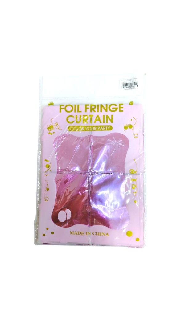 Дождик для фотозоны квадратый Foil Fringe Curtain 2м*1м арт.tr1247 бледно-лиловый