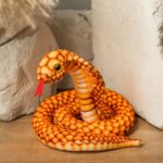 Мягкая игрушка Змея оранжевая 90см арт.tr1523
