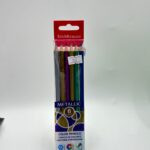 Цветные карандаши ErichKrause Metallic 6цв арт.56078