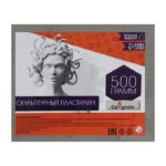 Пластилин скульптурный Calligrata 500гр арт.5427979 серый
