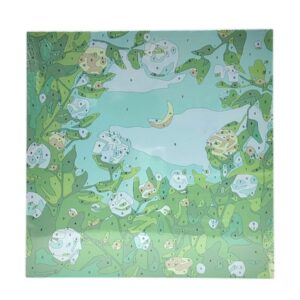 Картина по номерам красками 30*30см арт.stl099 цветы зеленые