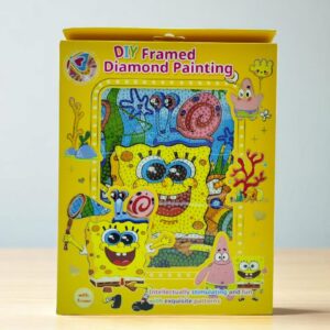 Картина стразами 23*18см арт.xdb-12 Спанч Боб