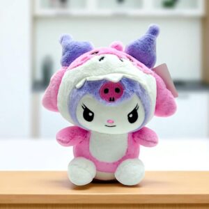 Мягкая игрушка Куроми в капюшоне арт.0779-5 розовая