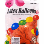Шары упаковка 100шт однотонные Latex Balloons 12д арт.tr1074 оранжевые