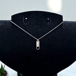 Кулон титан Cartier арт.tr2123 серебро