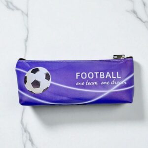 Пенал Football one team one dream арт.tr2290 фиолетовый
