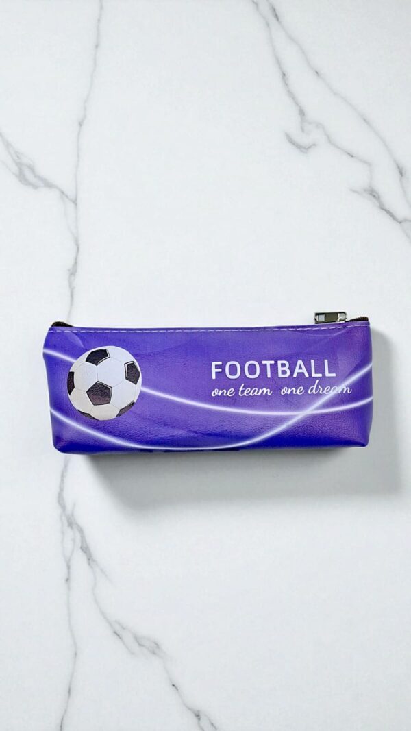 Пенал Football one team one dream арт.tr2290 фиолетовый