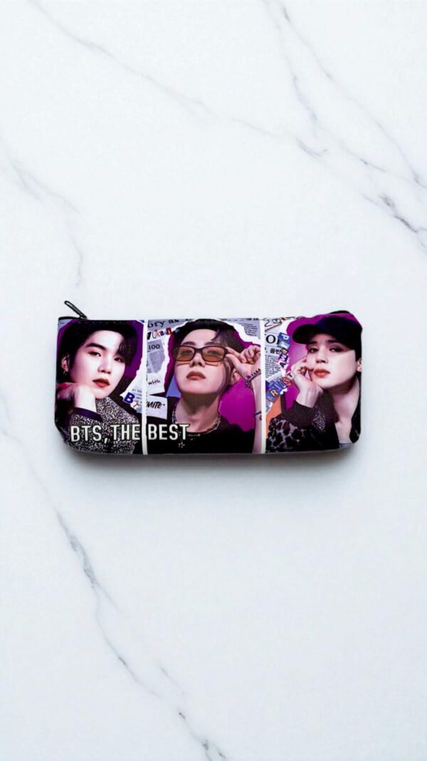Пенал BTS, the best арт.km-1006-bts фиолетовый