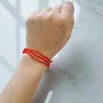 Браслет Красная нить желаний 100тг