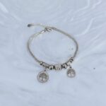 Браслет титан под Pandora с деревом жизни арт.tr1847 серебро