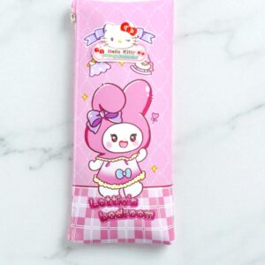 Пенал My Melody Lottie's bedroom со значком Hello Kitty арт.8536 розовый