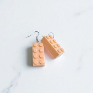 Серьги Лего арт.tr2179 светло-персиковые