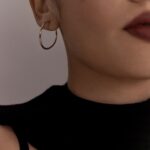 Серьги Кольца 3см арт.tr2205 золото