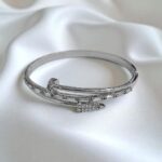 Браслет титан Juste un Clou Cartier со стразами арт.tr1789 серебро