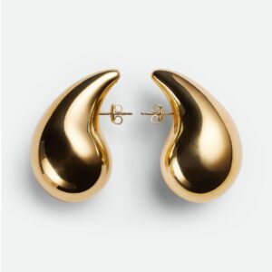 Серьги Bottega капля арт.tr1928 золото