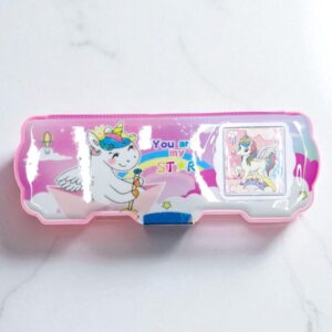 Пенал твердый+калькулятор Единорожка You are my star арт.jh-330-1 розовый