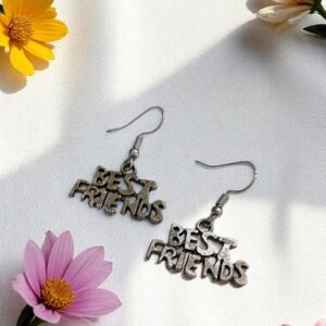 Серьги Сердце половинки Best Friends арт.tr2010
