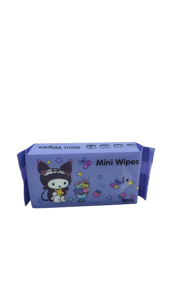 Салфетки влажные Mini Wipes Куроми уп 8шт арт.2023