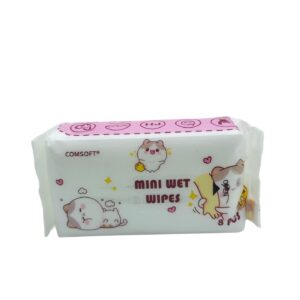 Салфетки влажные Mini Wipes Котики уп 8шт арт.ky734948