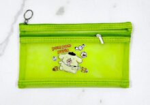 Пенал сеточный с 2-мя отделами Pompompurin арт.tr2278 зеленый