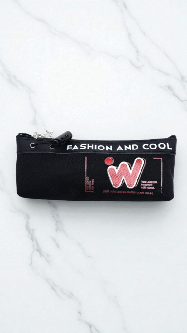 Пенал You are so fashion and cool арт.a-315 черный с красным