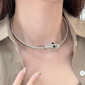 Чокер Змея арт.tr2064 серебро