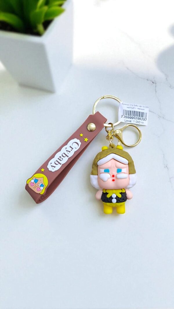 Брелок Cry baby арт.tr2266 желтый с черным